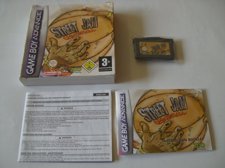 (Bild für) GBA Street Jam Basketball EUR - zum Schließen ins Bild klicken