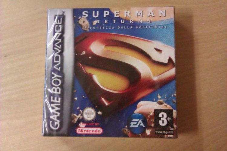 (Bild für) GBA Superman Returns ITA - zum Schließen ins Bild klicken