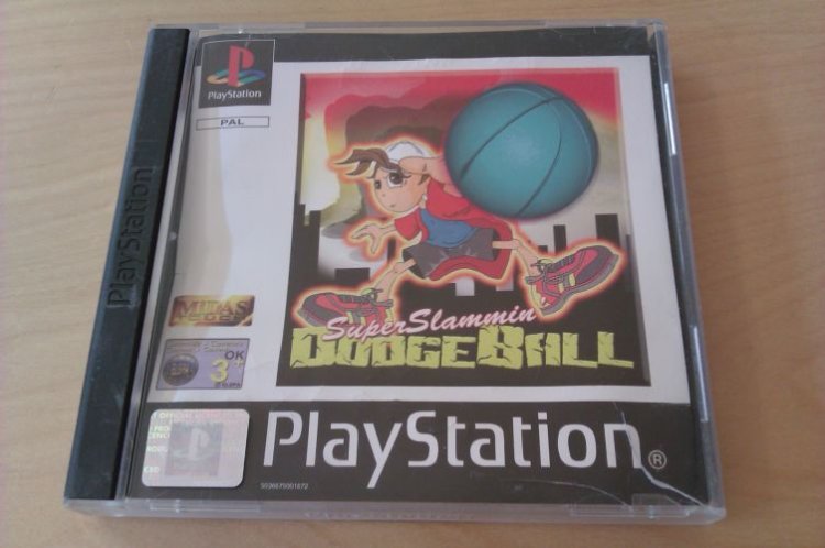 (Bild für) PS1 Super Slammin Dodgeball - zum Schließen ins Bild klicken