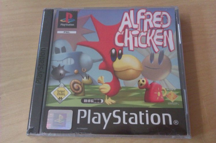 (Bild für) PS1 Alfred Chicken - zum Schließen ins Bild klicken