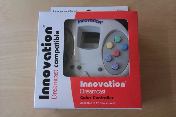(Bild für) DC Dreamcast Innovation Controller Solid Grey - zum Schließen ins Bild klicken
