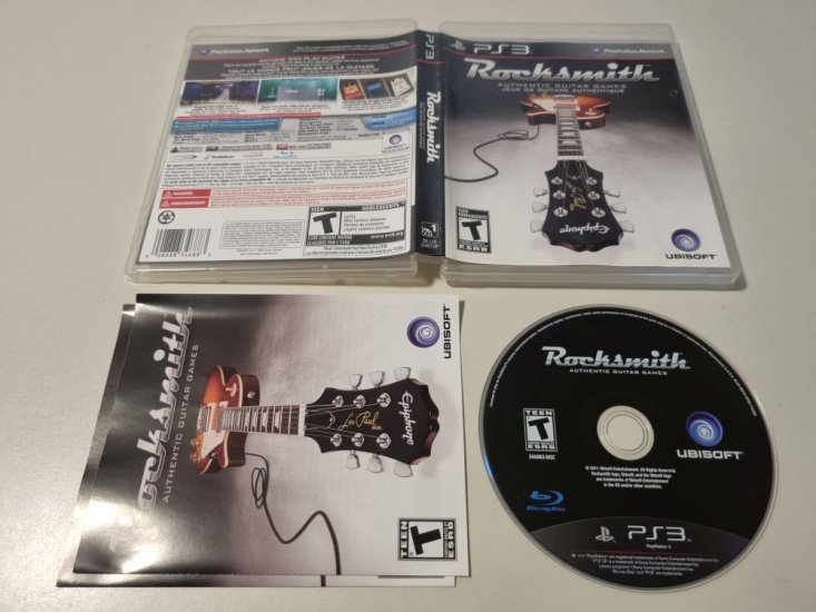 (Bild für) PS3 Rocksmith - Authentic Guitar Games - zum Schließen ins Bild klicken
