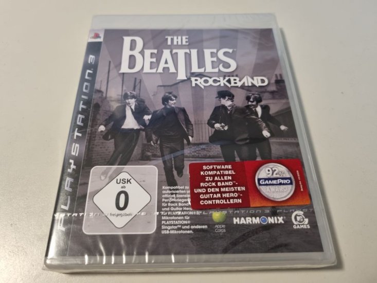 (Bild für) PS3 Rockband - The Beatles - zum Schließen ins Bild klicken