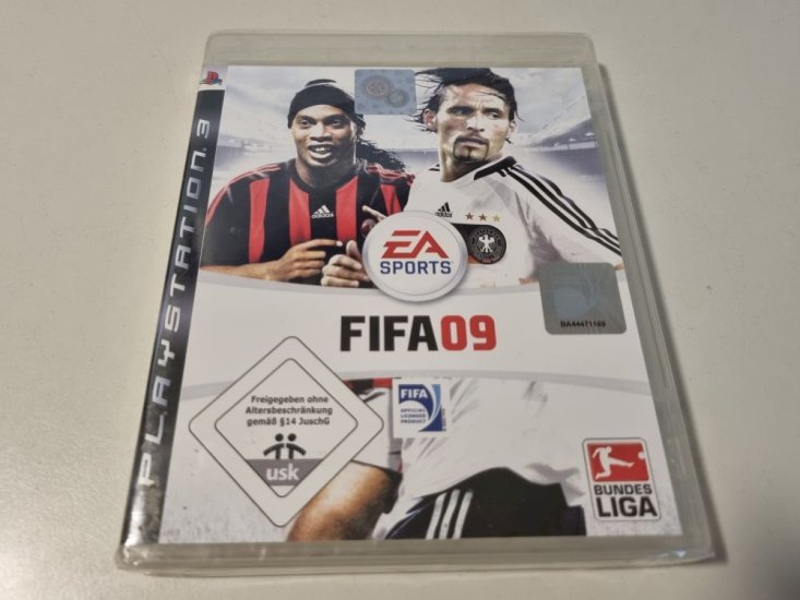 (Bild für) PS3 Fifa 09 - zum Schließen ins Bild klicken
