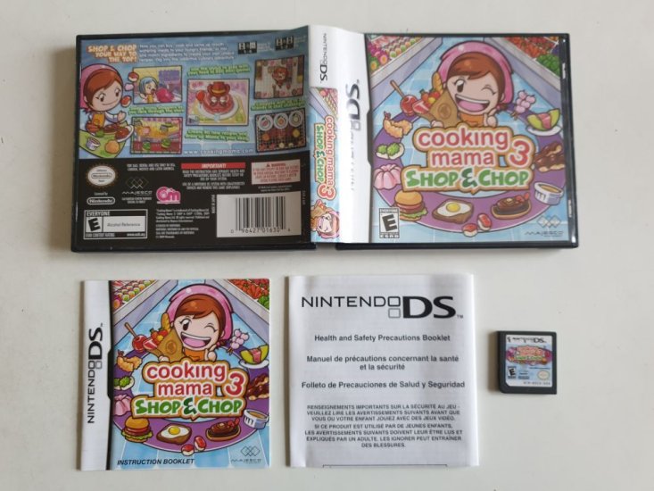 (Bild für) DS Cooking Mama 3 - Chop & Chop USA - zum Schließen ins Bild klicken