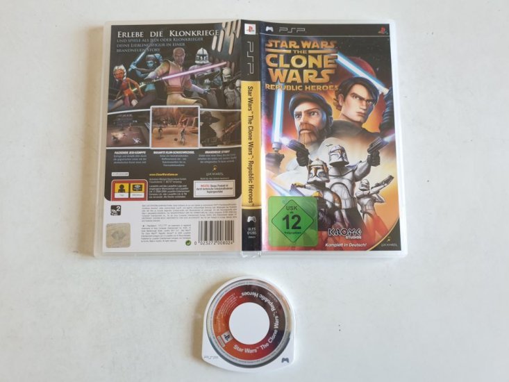 (Bild für) PSP Star Wars The Clone Wars: Republic Heroes - zum Schließen ins Bild klicken