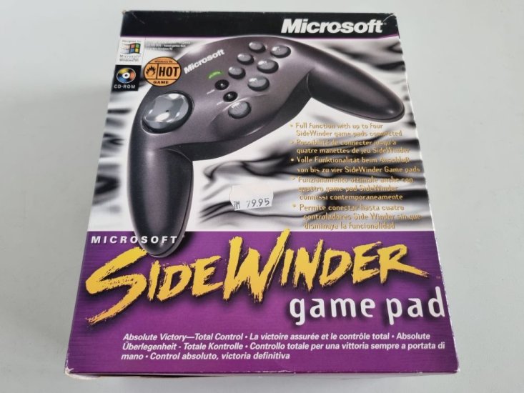 (Bild für) PC Microsoft Sidewinder Game Pad - zum Schließen ins Bild klicken