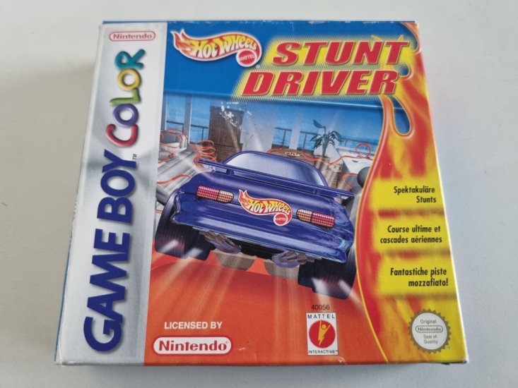 (Bild für) GBC Hot Wheels - Stunt Driver EUU - zum Schließen ins Bild klicken