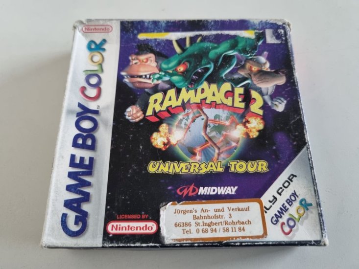 (Bild für) GBC Rampage 2 - Universal Tour EUR - zum Schließen ins Bild klicken