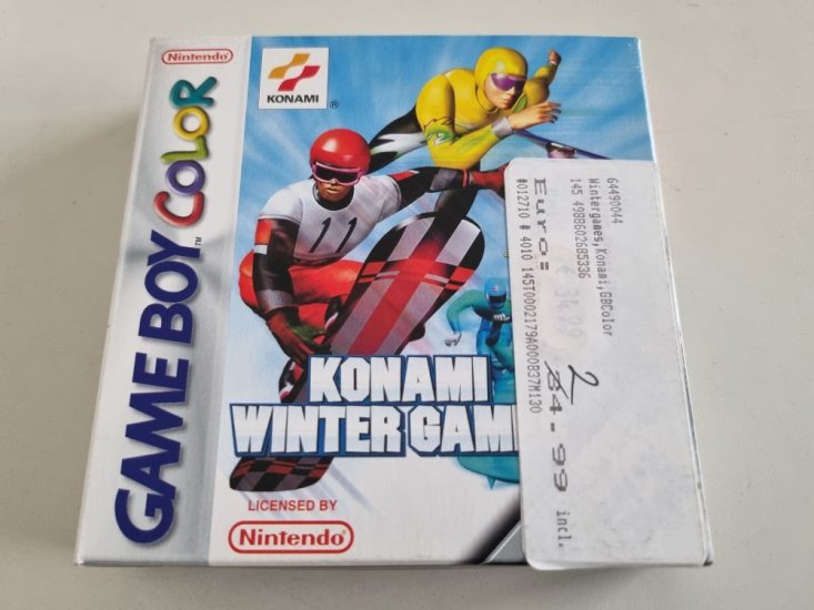 (Bild für) GBC Konami Winter Games EUR - zum Schließen ins Bild klicken