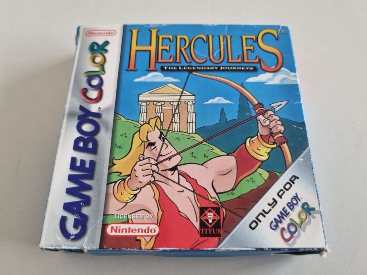 (Bild für) GBC Hercules - The Legendary Journeys EUR - zum Schließen ins Bild klicken