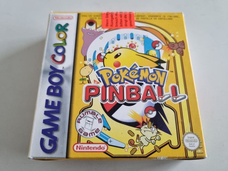 (Bild für) GBC Pokemon Pinball NEU6 - zum Schließen ins Bild klicken