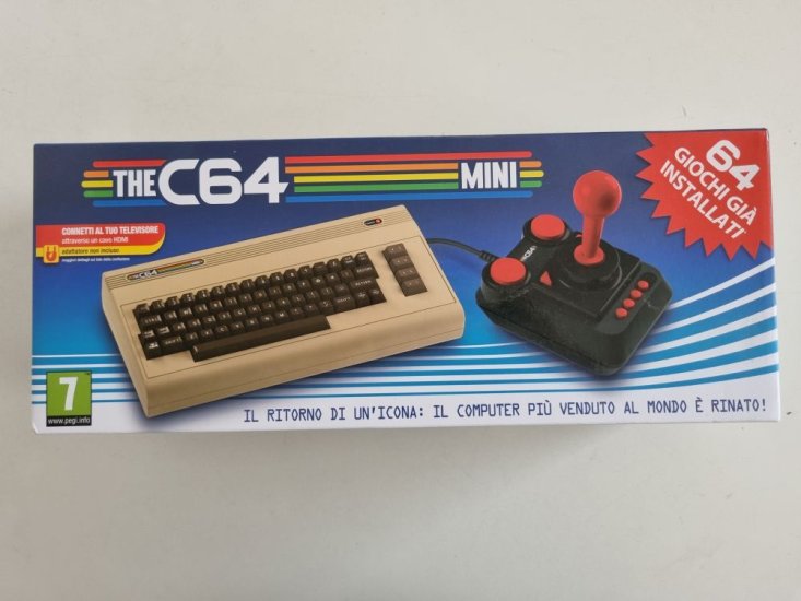 (Bild für) C64 The C64 Mini - zum Schließen ins Bild klicken