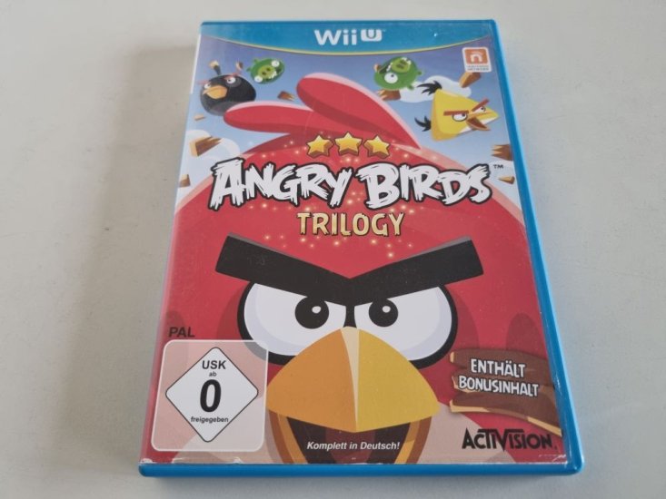 (Bild für) Wii U Angry Birds Trilogy GER - zum Schließen ins Bild klicken