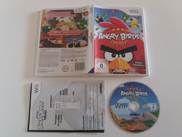 (Bild für) Wii Angry Birds Trilogy GER - zum Schließen ins Bild klicken