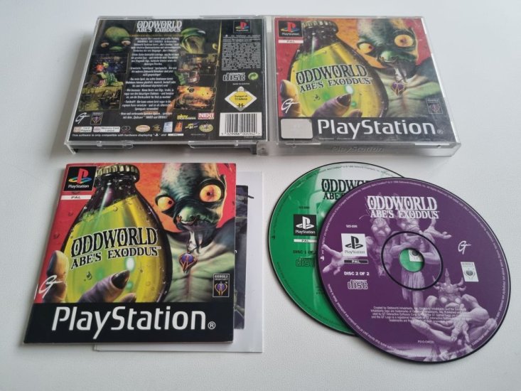 (Bild für) PS1 Oddworld - Abe's Exoddus - zum Schließen ins Bild klicken
