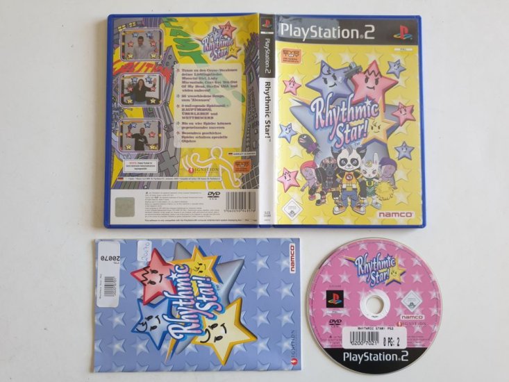 (Bild für) PS2 Rhythmic Star! - zum Schließen ins Bild klicken