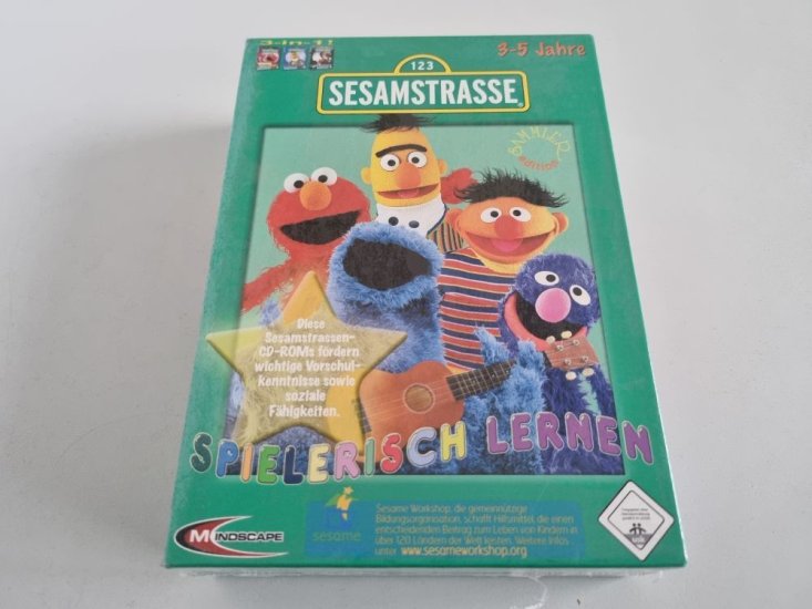 (Bild für) PC Sesamstrasse - Spielerisch Lernen - 3-5 Jahre - zum Schließen ins Bild klicken