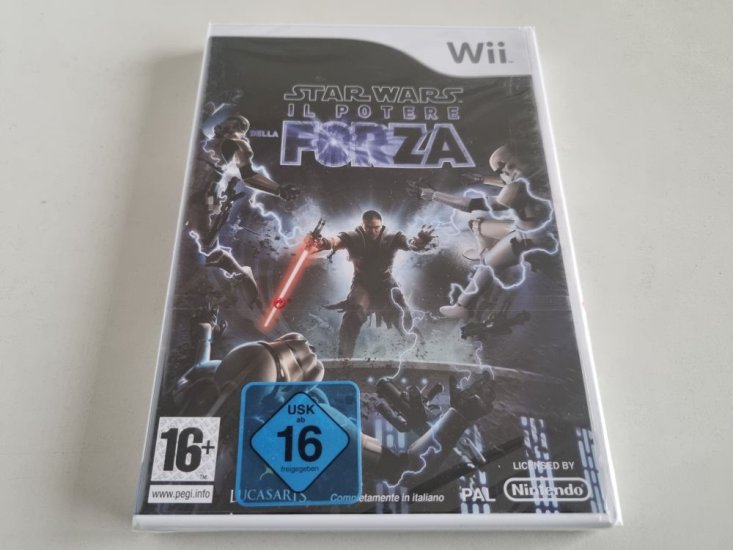 (Bild für) Wii Star Wars - Il Potere Della Forza ITA - zum Schließen ins Bild klicken