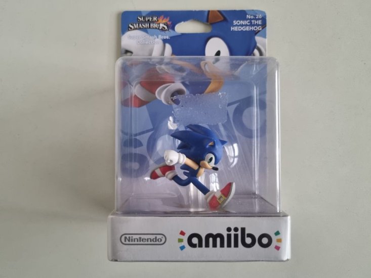 (Bild für) Amiibo Sonic The Hedgehog, Super Smash Bros. Collection - zum Schließen ins Bild klicken