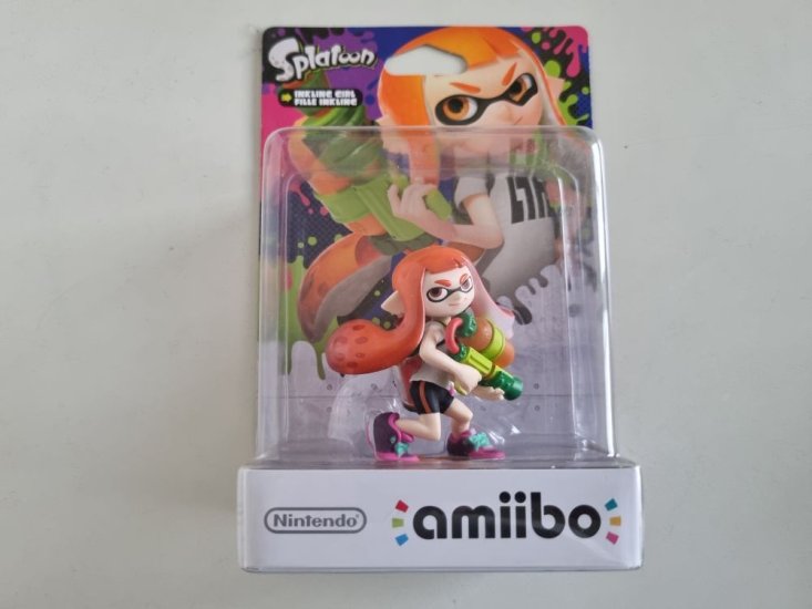 (Bild für) Amiibo Inkling Girl, Splatoon - zum Schließen ins Bild klicken