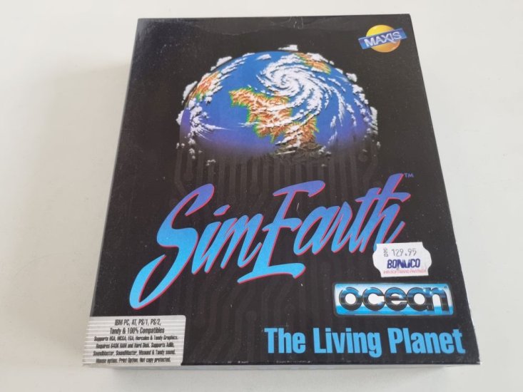 (Bild für) PC Sim Earth - The Living Planet - zum Schließen ins Bild klicken