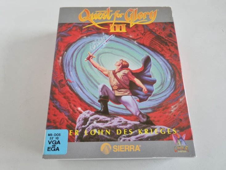 (Bild für) PC Quest for Glory III - Der Lohn des Krieges - zum Schließen ins Bild klicken