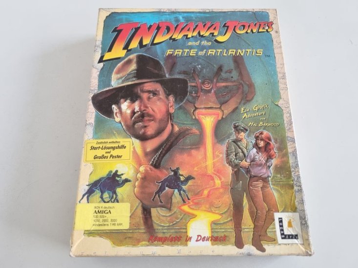 (Bild für) Amiga Indiana Jones and the Fate of Atlantis - zum Schließen ins Bild klicken