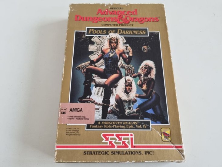 (Bild für) Amiga Pools of Darkness - zum Schließen ins Bild klicken