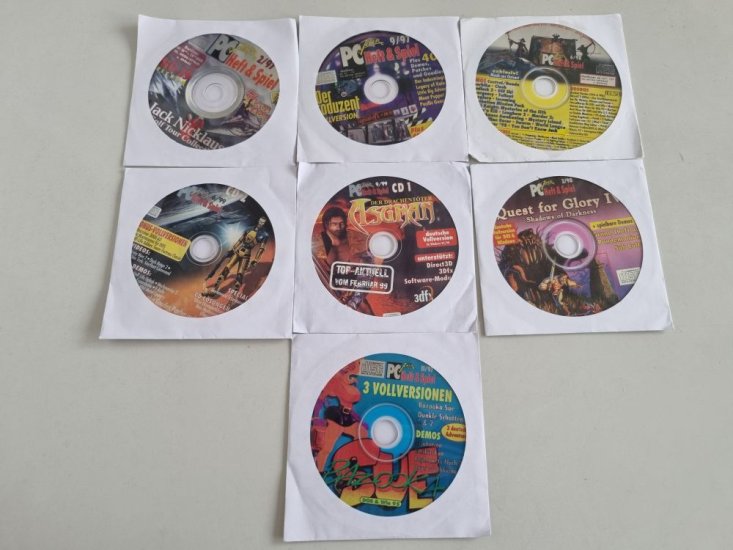 (Bild für) PC Spiele Bundle - Zeitschriten Discs PC Joker - zum Schließen ins Bild klicken