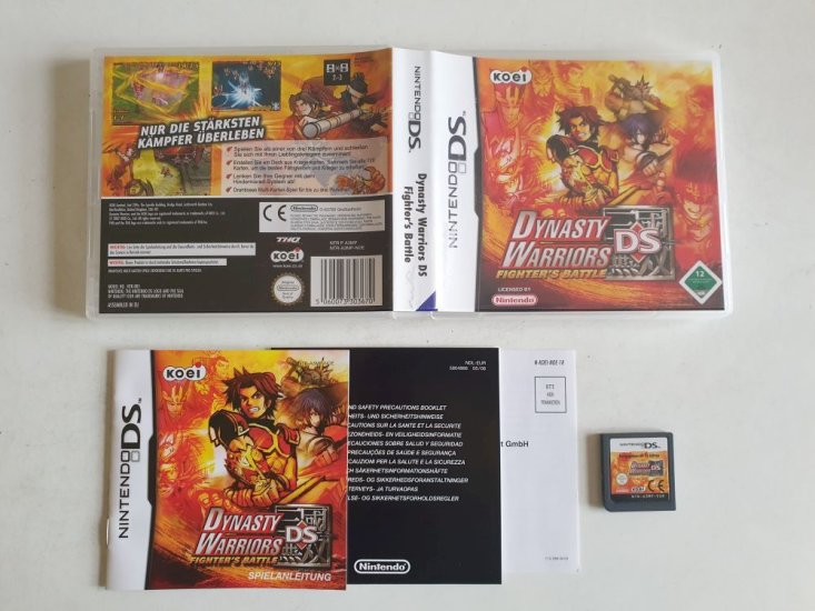 (Bild für) DS Dynasty Warriors DS - Fighter's Battle NOE - zum Schließen ins Bild klicken
