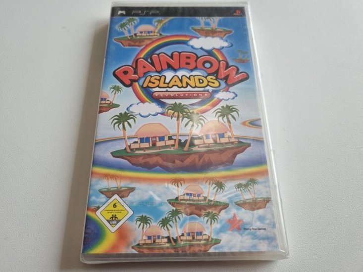 (Bild für) PSP Rainbow Islands Evolution - zum Schließen ins Bild klicken