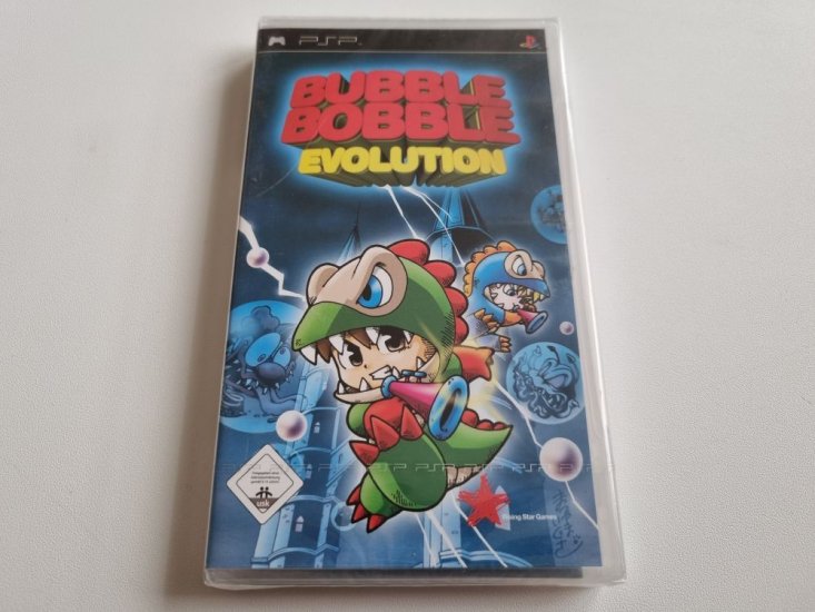 (Bild für) PSP Bubble Bobble Evolution - zum Schließen ins Bild klicken