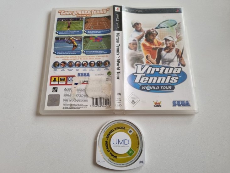 (Bild für) PSP Virtua Tennis: World Tour - zum Schließen ins Bild klicken