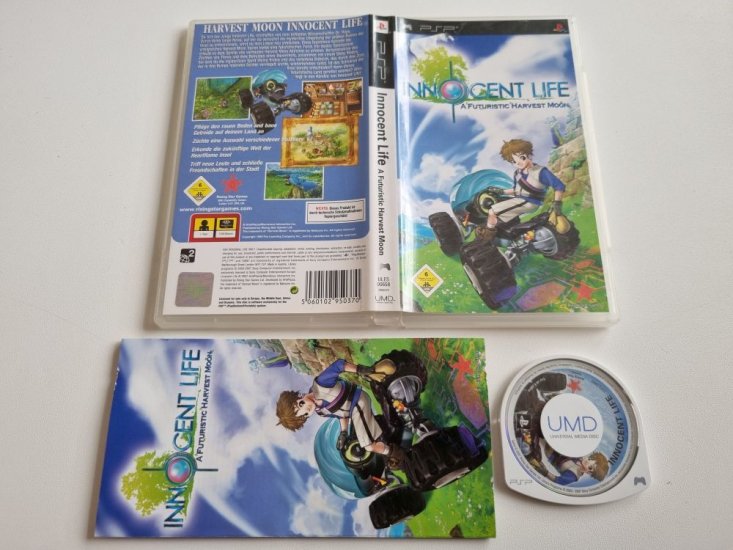 (Bild für) PSP Innocent Life - A Futuristic Harvest Moon - zum Schließen ins Bild klicken
