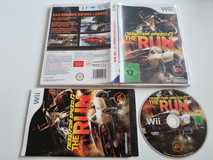 (Bild für) Wii Need for Speed The Run GER - zum Schließen ins Bild klicken
