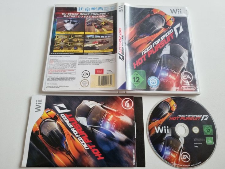 (Bild für) Wii Need for Speed Hot Pursuit GER - zum Schließen ins Bild klicken