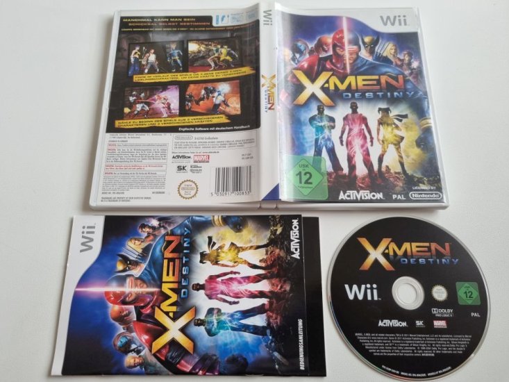 (Bild für) Wii X-Men Destiny GER - zum Schließen ins Bild klicken