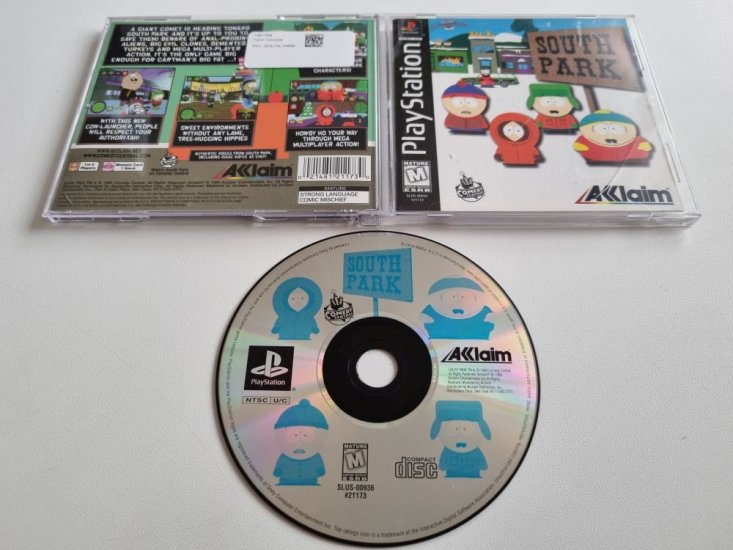 (Bild für) PS1 South Park - zum Schließen ins Bild klicken