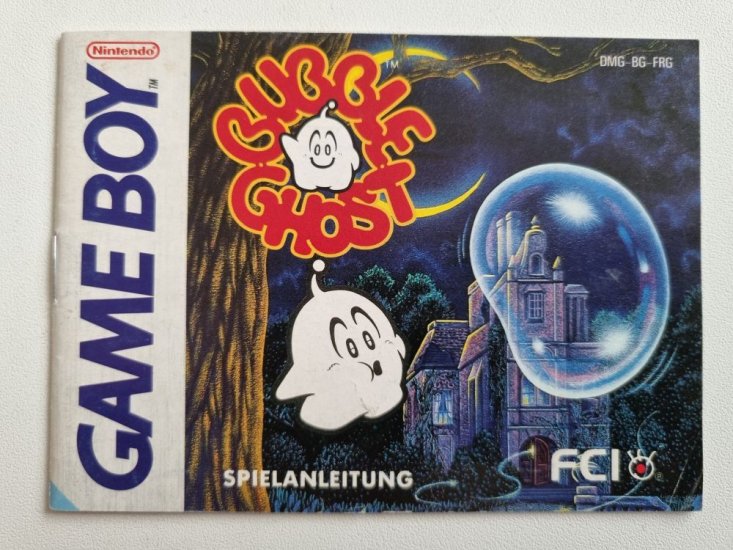(Bild für) GB Bubble Ghost FRG Anleitung - zum Schließen ins Bild klicken