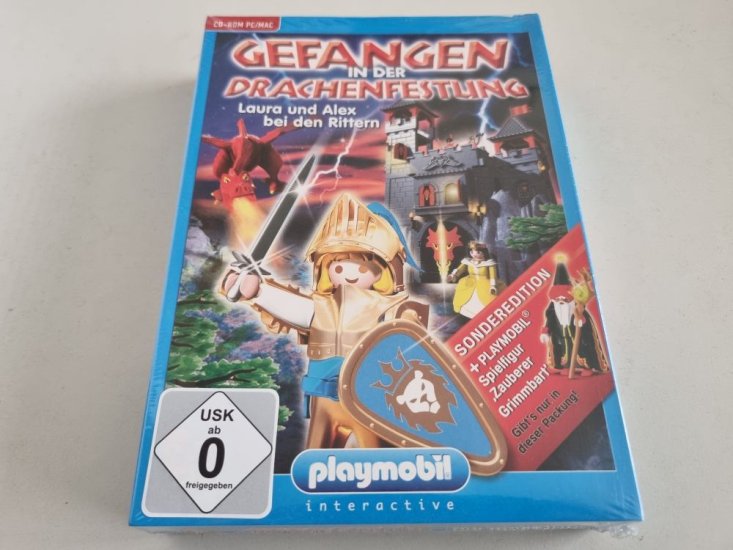 (Bild für) PC Playmobil - Gefangen in der Drachenfestung - zum Schließen ins Bild klicken