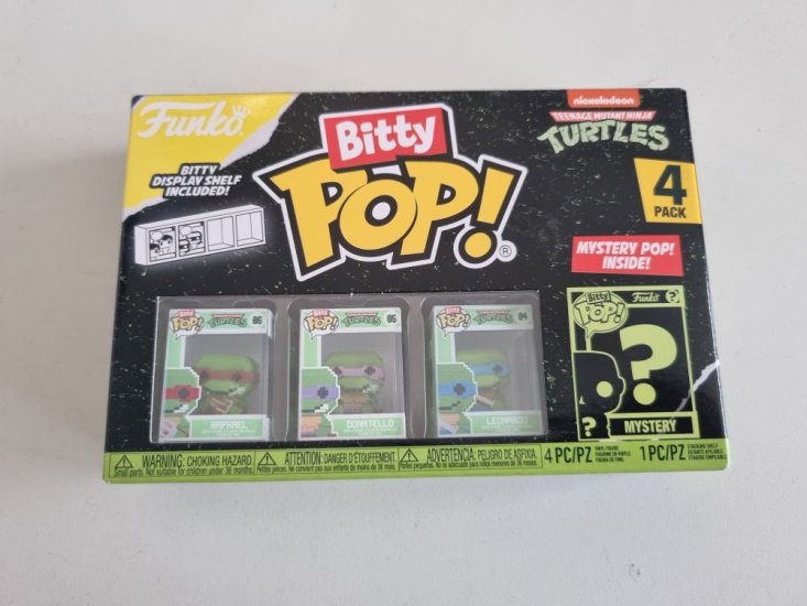 (Bild für) Bitty POP! - Teenage Mutant Ninja Turtles - 4 Pack - zum Schließen ins Bild klicken