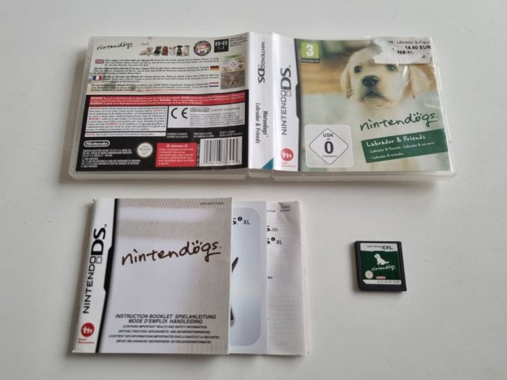 (Bild für) DS Nintendogs Labrador & Friends FHUG - zum Schließen ins Bild klicken