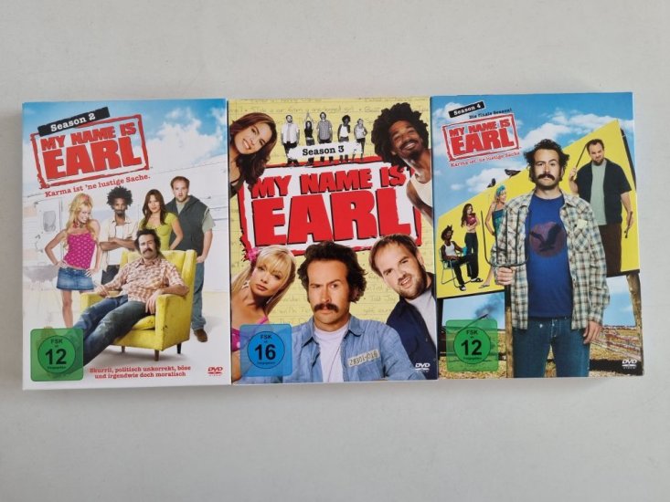 (Bild für) DVD My Name is Earl - Season 2-4 - zum Schließen ins Bild klicken