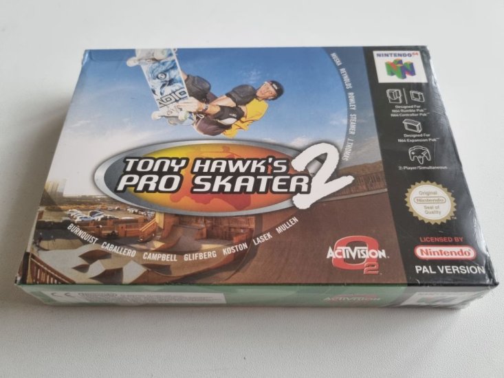 (Bild für) N64 Tony Hawk's Pro Skater 2 AUS - zum Schließen ins Bild klicken