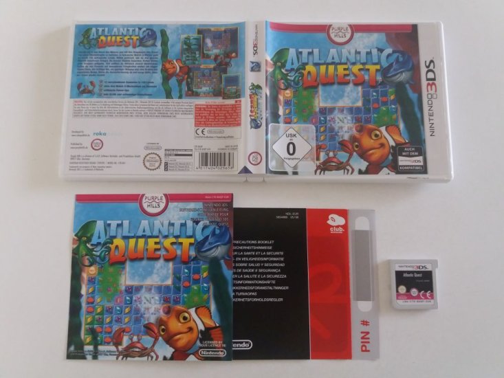 (Bild für) 3DS Atlantic Quest GER - zum Schließen ins Bild klicken