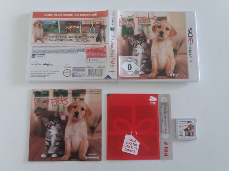 (Bild für) 3DS I love My Pets GER - zum Schließen ins Bild klicken