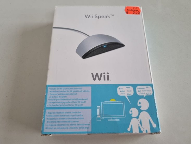(Bild für) Wii Speak - zum Schließen ins Bild klicken