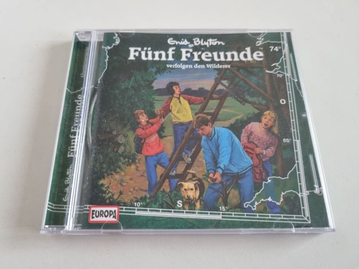 (Bild für) CD Fünf Freunde - 74 verfolgen den Wilderer - zum Schließen ins Bild klicken