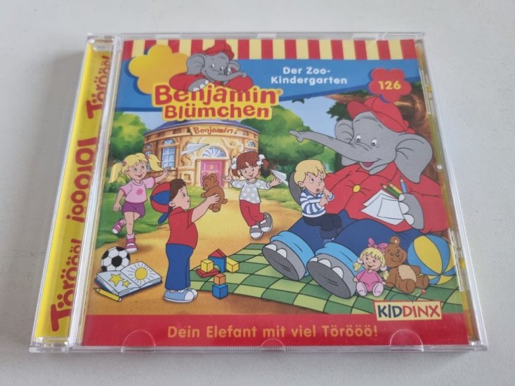 (Bild für) CD Benjamin Blümchen - 126 Der Zoo-Kindergarten - zum Schließen ins Bild klicken